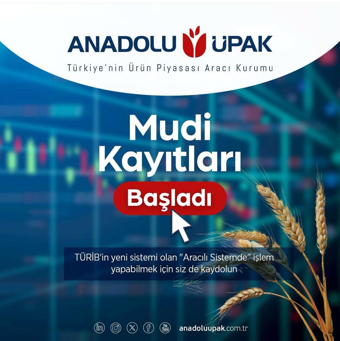 Anadolu ÜPAK Mudi Kayıtları Başladı