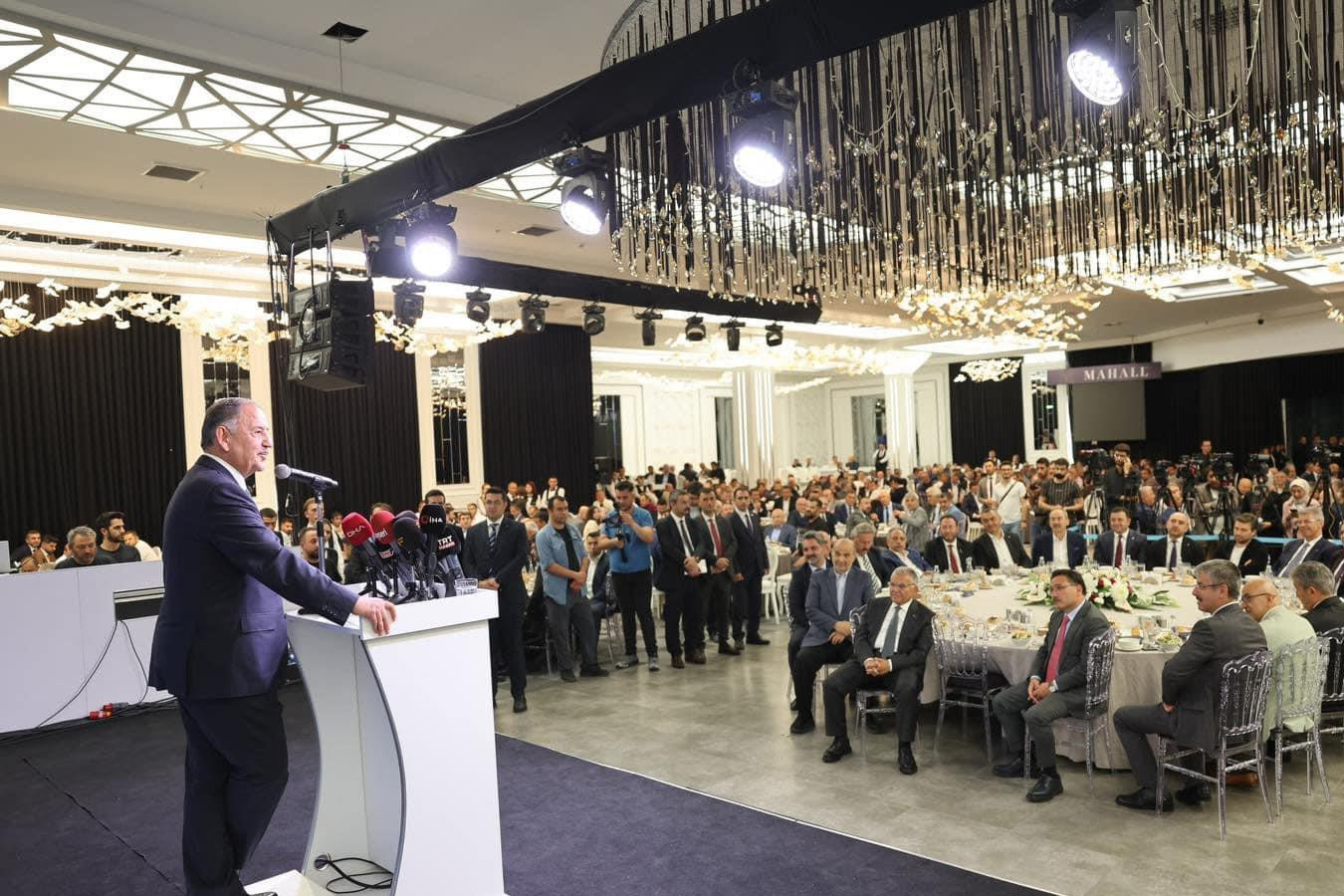 Chairman Bağlamış attended the Industrialists and Businessmen Meeting