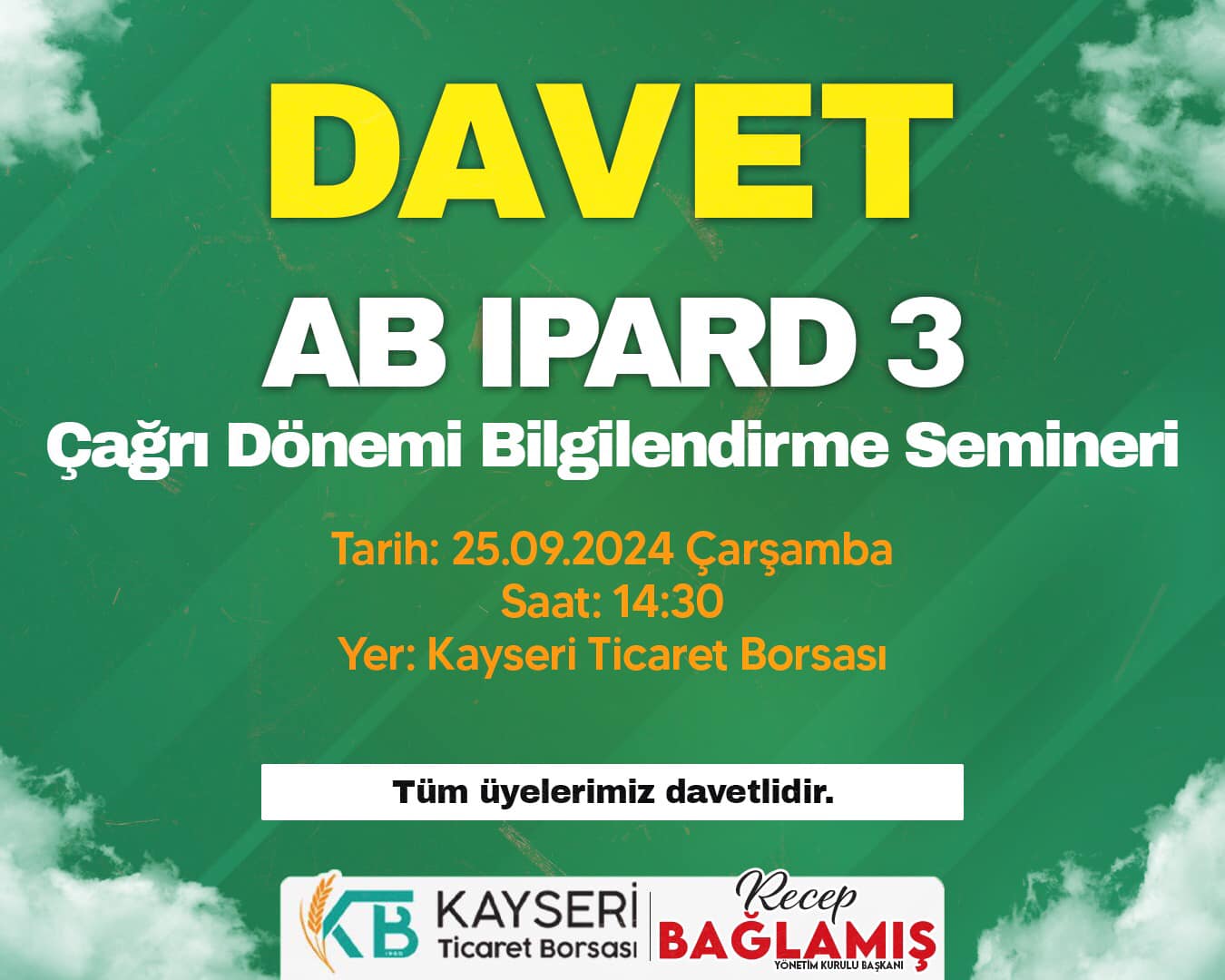 IPARD III Programı Bilgilendirme Semineri