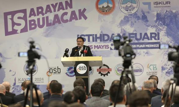 Kayseri Human Resources and Employment Fair Opened