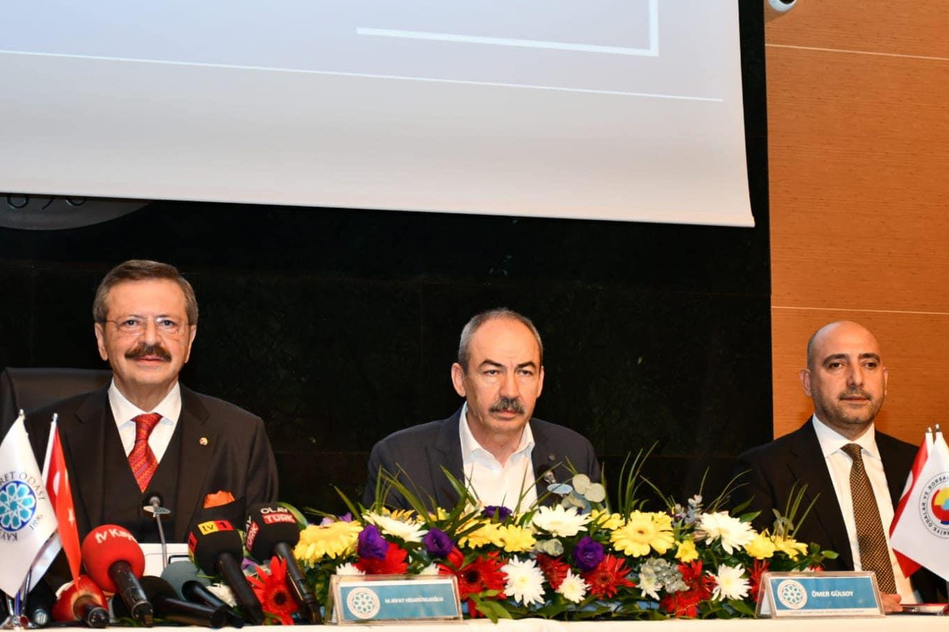 TOBB Held the Joint Chamber and Exchange Meeting in Kayseri.