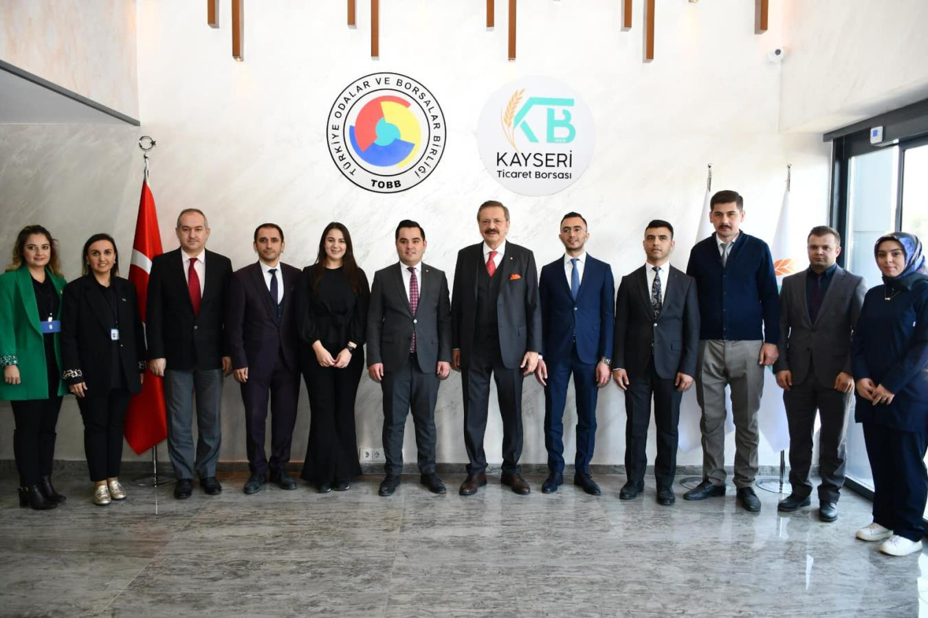 We Hosted TOBB President Hisarcıklıoğlu at Our Exchange