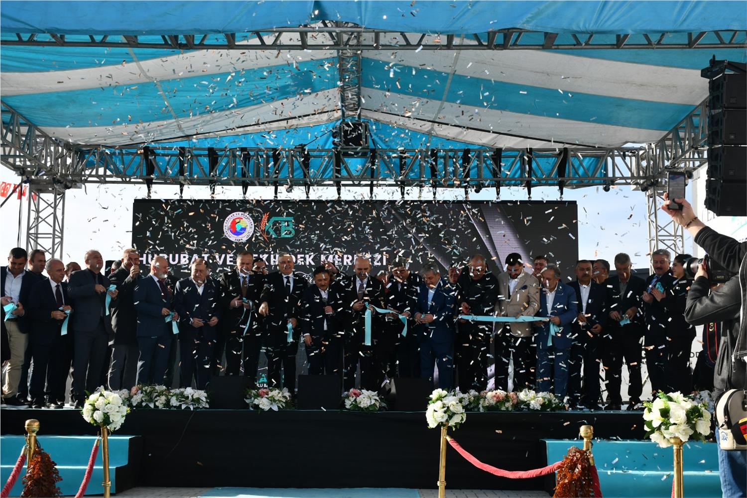 KAYSERİ TİCARET BORSASI HUBUBAT VE ÇEKİRDEK MERKEZİ AÇILDI